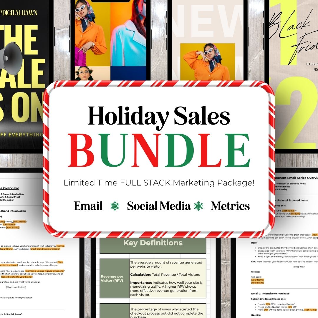 DD_Shopify Mockups (1080 x 1080 px) (2) Avoid These 5 Common Mistakes in Your Ad Campaigns (And How to Fix Them) - Holiday Sales Bundle