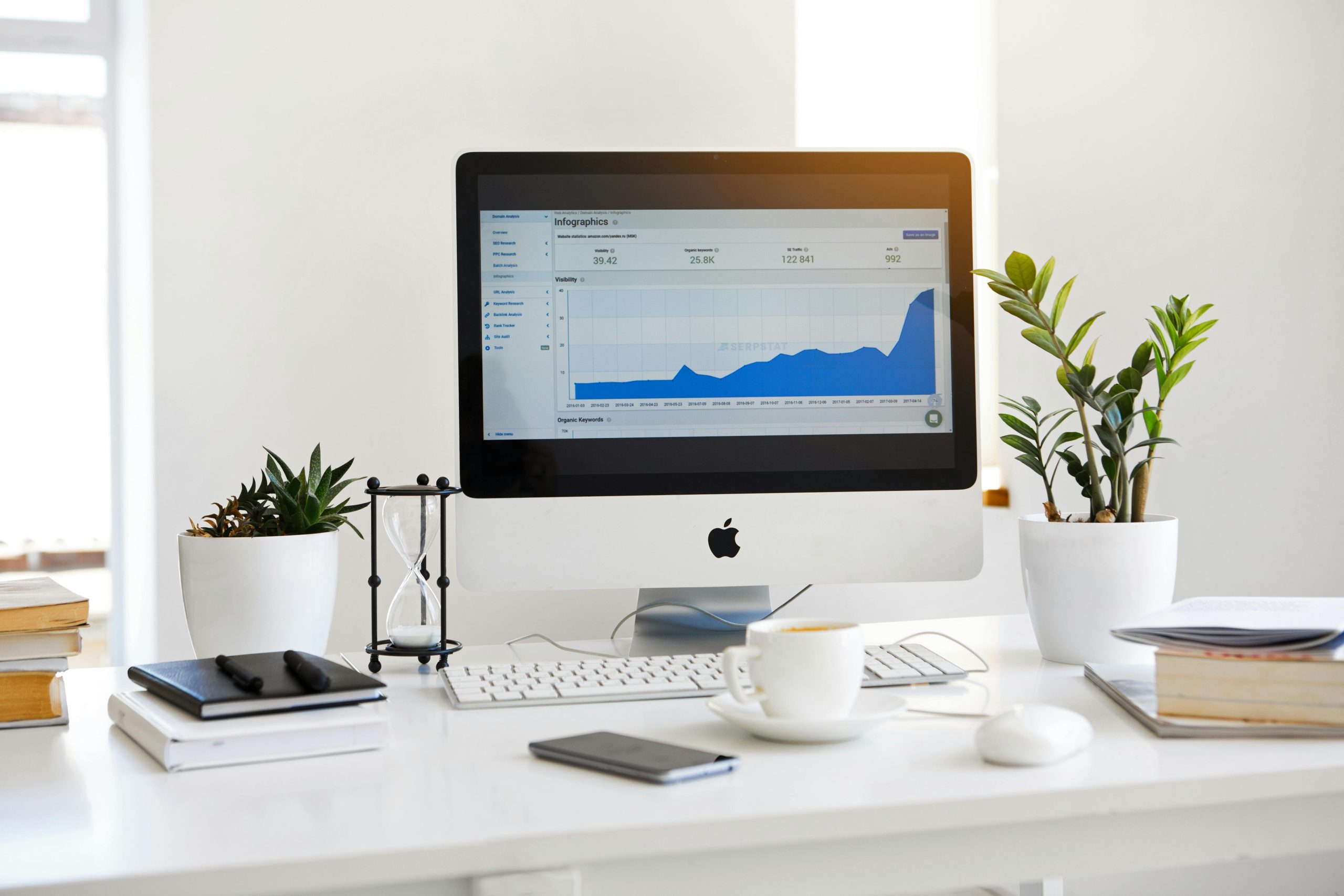 Avoid These 5 Common Mistakes in Your Ad Campaigns (And How to Fix Them) - Computer Screen w/ eCommerce Dashboard