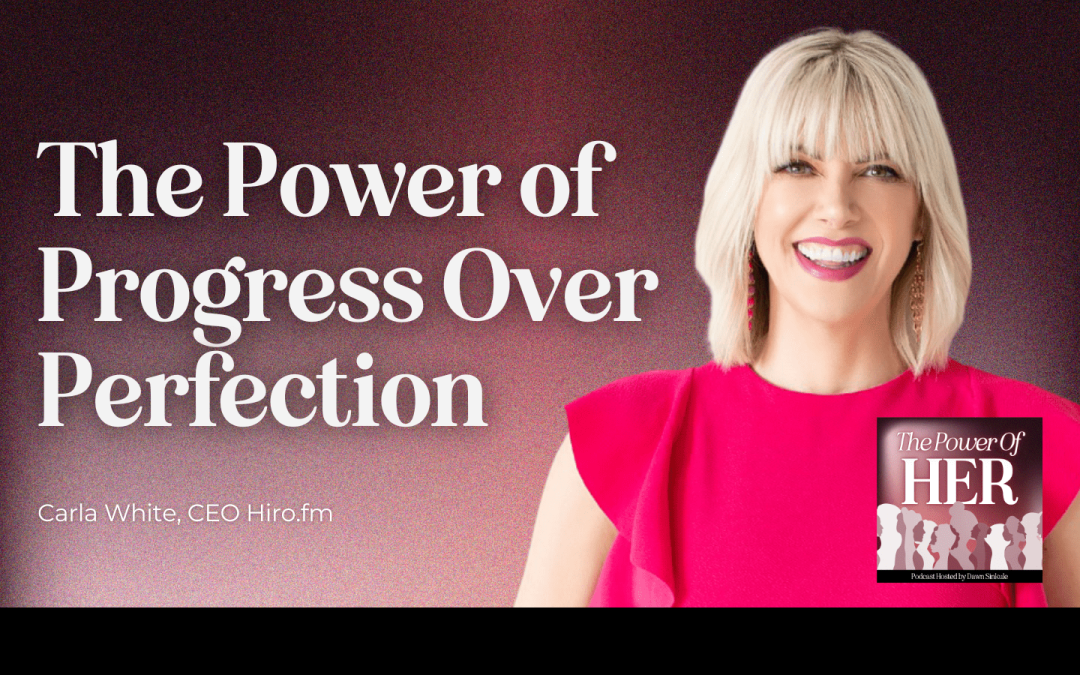 The Power of Progress Over Perfection